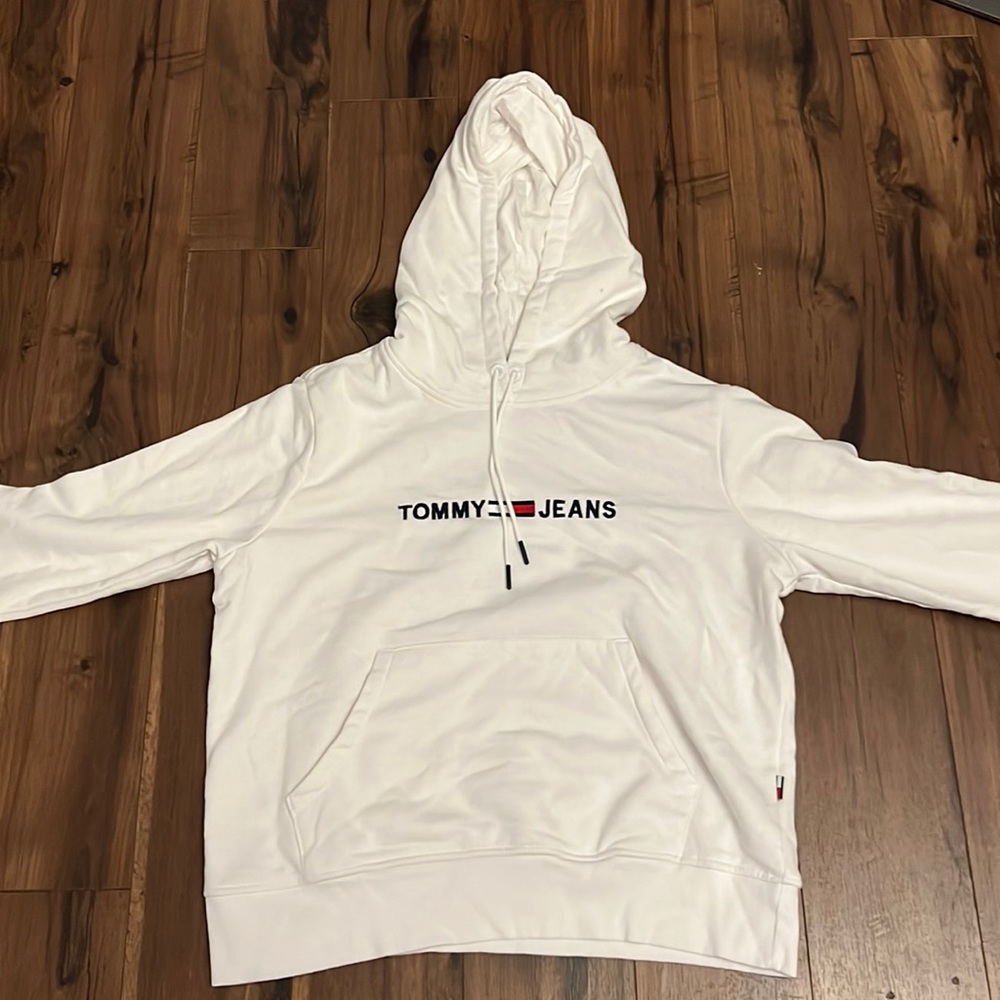 Tommy Hilfiger white hoodie